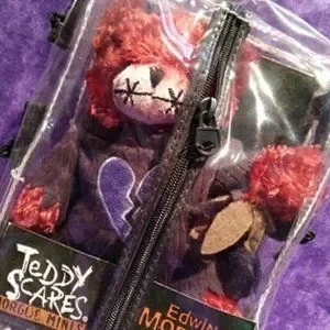 Edwin Morose Teddy Scares | Other | New In Box Rare Edwin Morose Teddy Scares Morgue ...